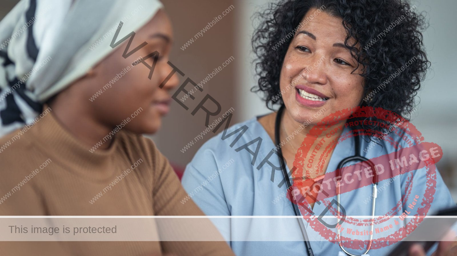 Doctor and patient